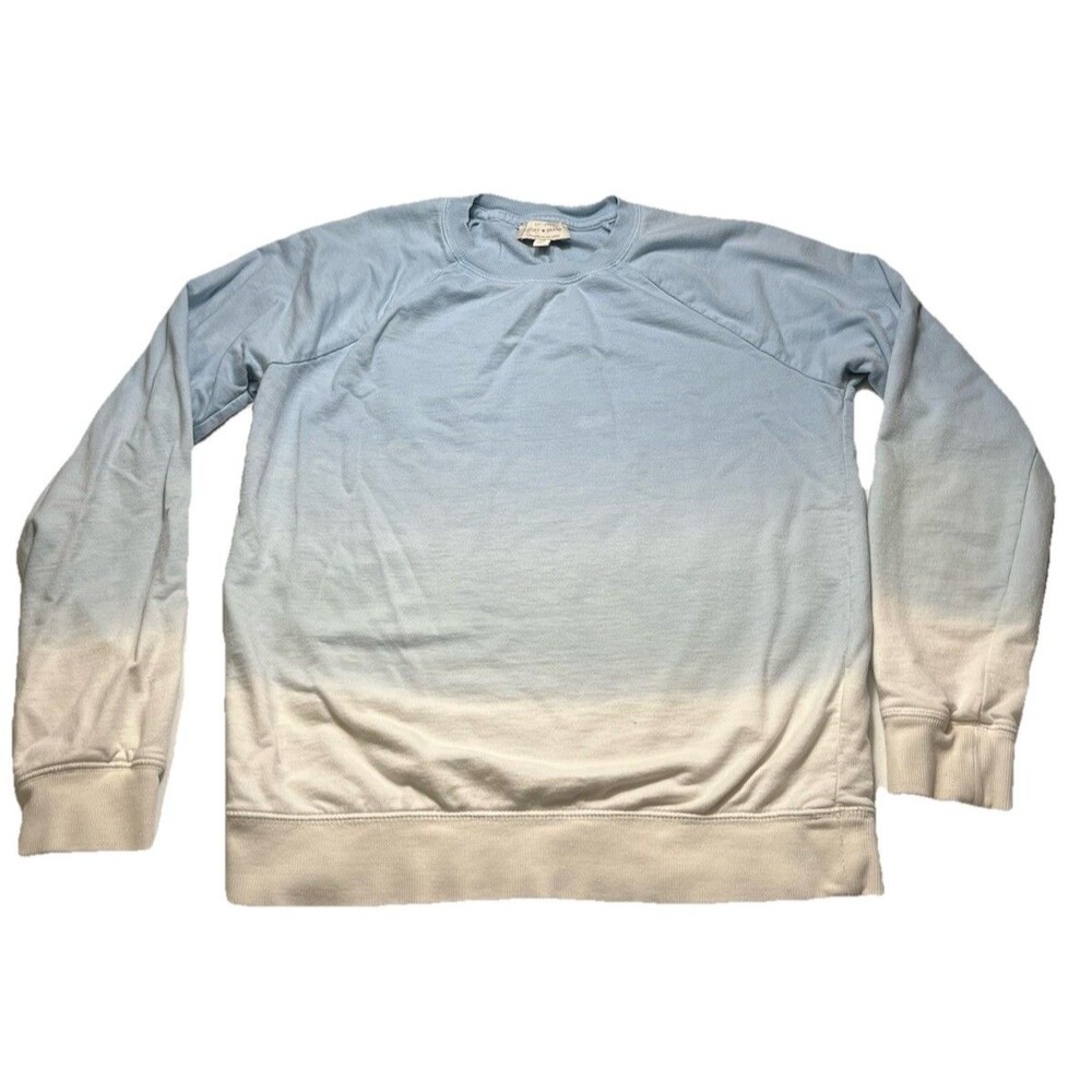 Women's Lucky Brand Blue Ombre Lightweight Sweatshirt - Size S